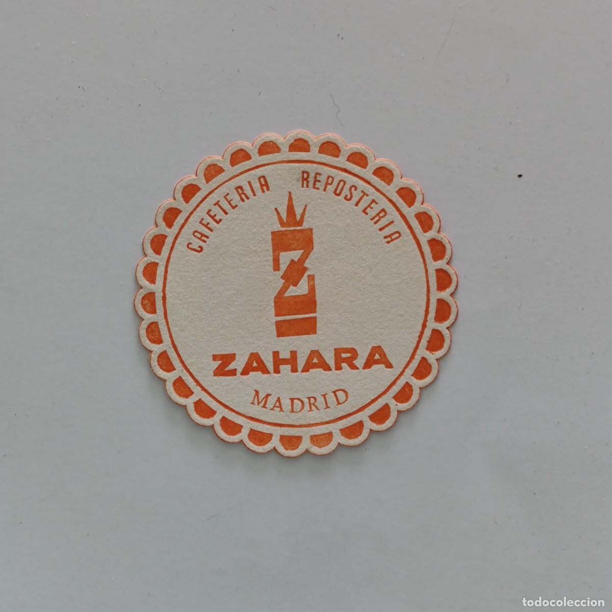 Otros Art&iacute;culos de Coleccionismo en Papel: POSAVASOS - MADRID - ZAHARA - CAFETERIA REPOSTERIA