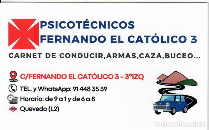 Otros Art&iacute;culos de Coleccionismo en Papel: CALENDARIO DE PUBLICIDAD - A&Ntilde;O 2026 - PSICOT&Eacute;CNICOS FERNANDO EL CAT&Oacute;LICO