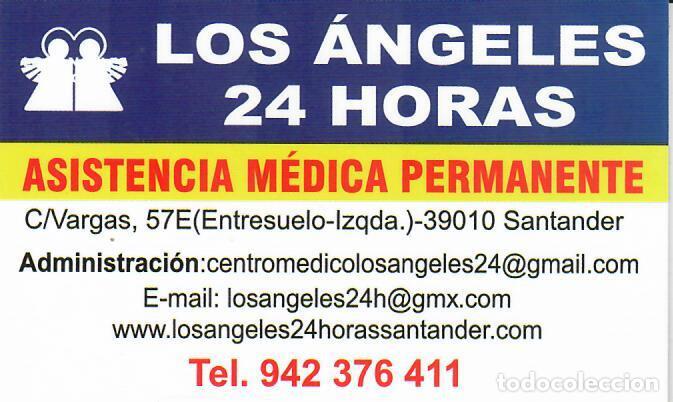 Otros Art&iacute;culos de Coleccionismo en Papel: CALENDARIO DE PUBLICIDAD - A&Ntilde;O 2026 - CENTRO M&Eacute;DICO LOS &Aacute;NGELES 24 HORAS - SANTANDER