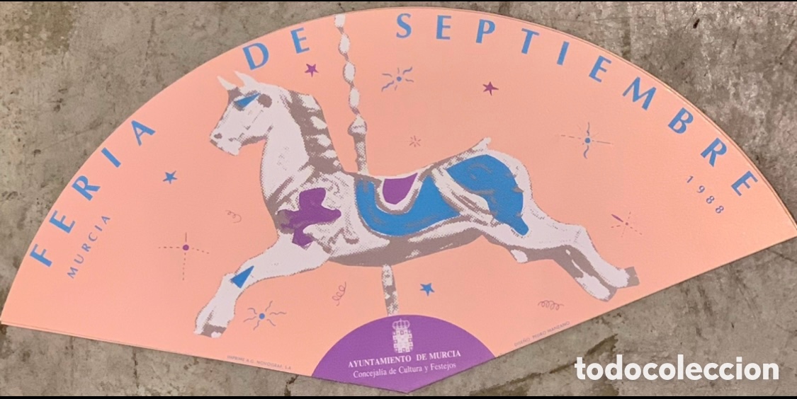 Otros Art&iacute;culos de Coleccionismo en Papel: Pay - Pay. Feria de Septiembre. Programa. Ayuntamiento de Murcia. Pedro Manzano. 1988.