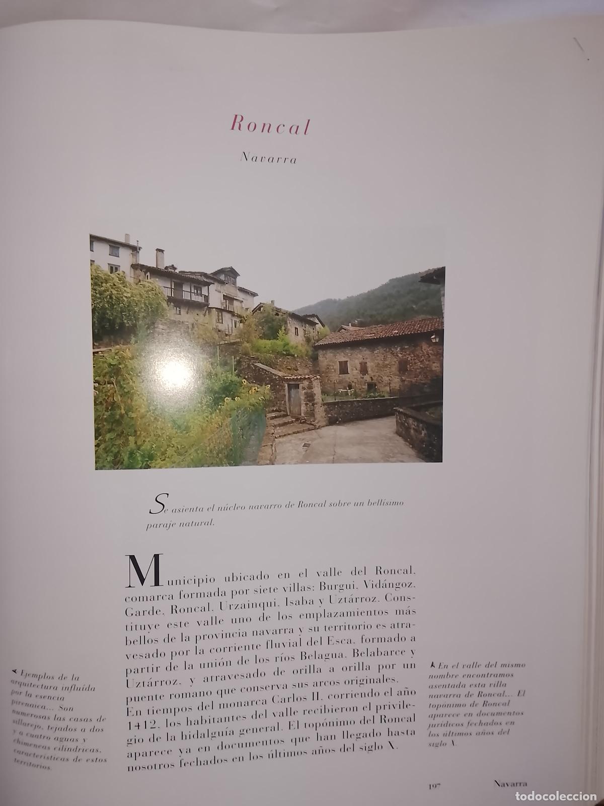 Otros Art&iacute;culos de Coleccionismo en Papel: INFORMACION GRAFICA 2 HOJAS - HISTORIA Y FOTOS A COLOR DE - NAVARRA - RONCAL