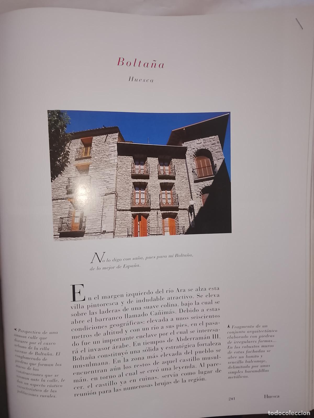 Otros Art&iacute;culos de Coleccionismo en Papel: INFORMACION GRAFICA 2 HOJAS - HISTORIA Y FOTOS A COLOR DE - HUESCA - BOLTA&Ntilde;A