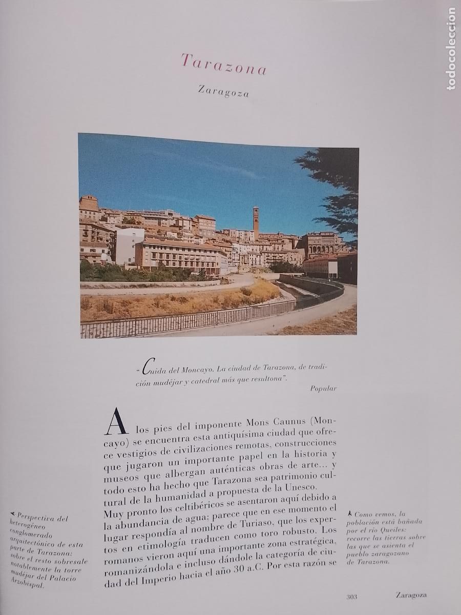 Otros Art&iacute;culos de Coleccionismo en Papel: INFORMACION GRAFICA 2 HOJAS - HISTORIA Y FOTOS A COLOR DE - ZARAGOZA - TARRAGONA