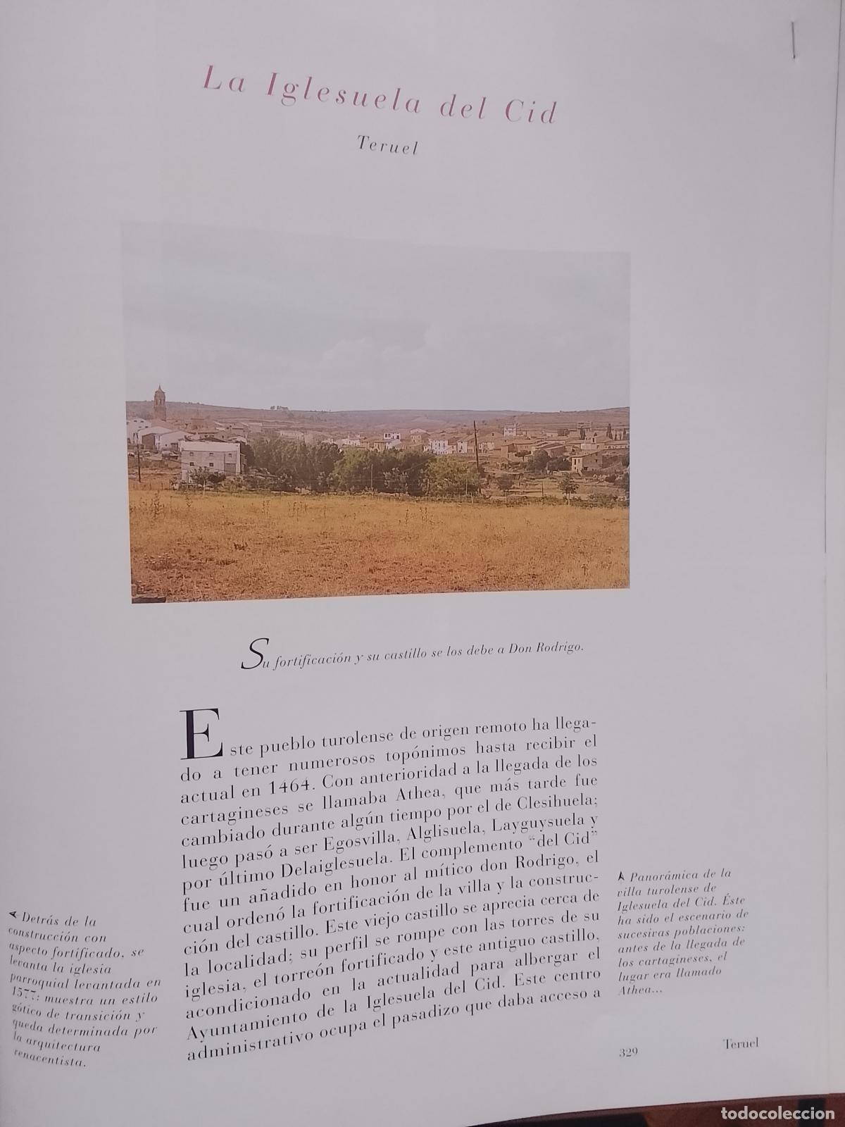 Otros Art&iacute;culos de Coleccionismo en Papel: INFORMACION GRAFICA 2 HOJAS - HISTORIA Y FOTOS A COLOR DE - TERUEL - LA IGLESUELA DEL CID