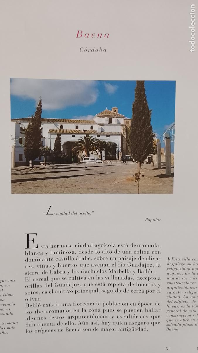 Outros artigos de papel: INFORMACION GRAFICA 3 HOJAS - HISTORIA Y FOTOS A COLOR DE - CORDOBA - BAENA