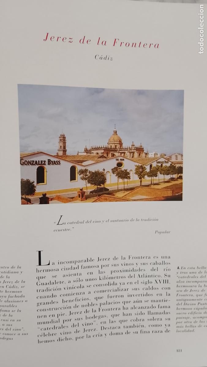 Otros Art&iacute;culos de Coleccionismo en Papel: INFORMACION GRAFICA 2 HOJAS - HISTORIA Y FOTOS A COLOR DE - CADIZ - JEREZ DE LA FRONTERA