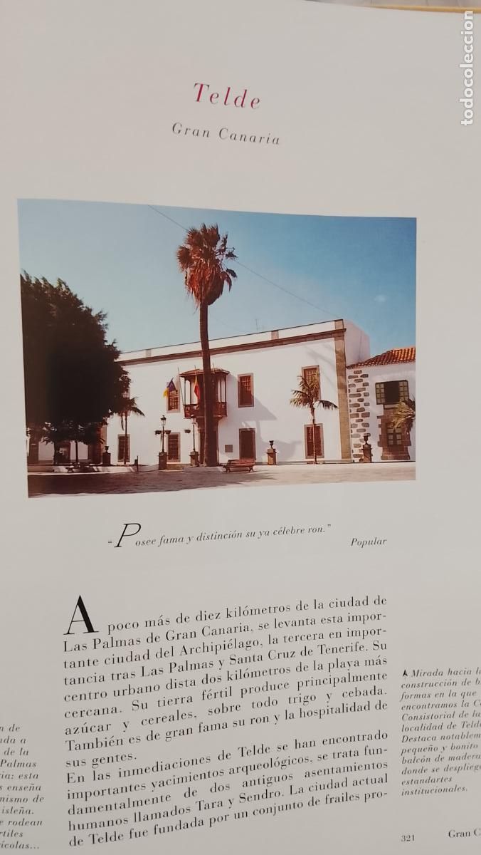 Otros Art&iacute;culos de Coleccionismo en Papel: INFORMACION GRAFICA 2 HOJAS - HISTORIA Y FOTOS A COLOR DE - ALMERIA - TELDE