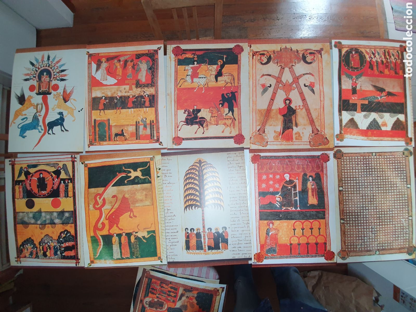 Otros Art&iacute;culos de Coleccionismo en Papel: 23 LAMINAS. BEATO DE LIEBANA. SANTO TORIBIO DE LIEBANA.