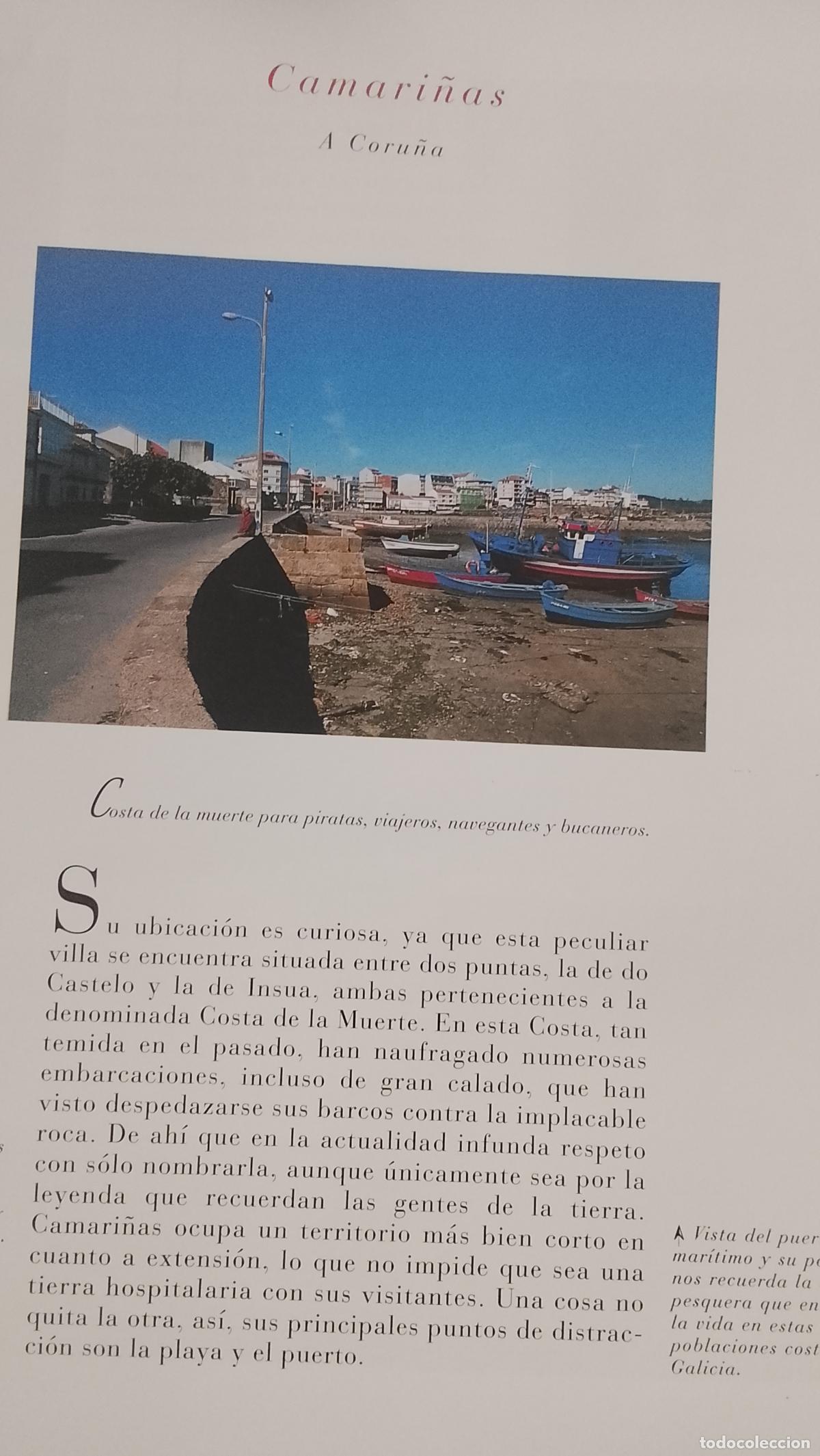Otros Art&iacute;culos de Coleccionismo en Papel: INFORMACION GRAFICA 2 HOJAS - HISTORIA Y FOTOS A COLOR DE - A CORU&Ntilde;A - CAMARI&Ntilde;AS