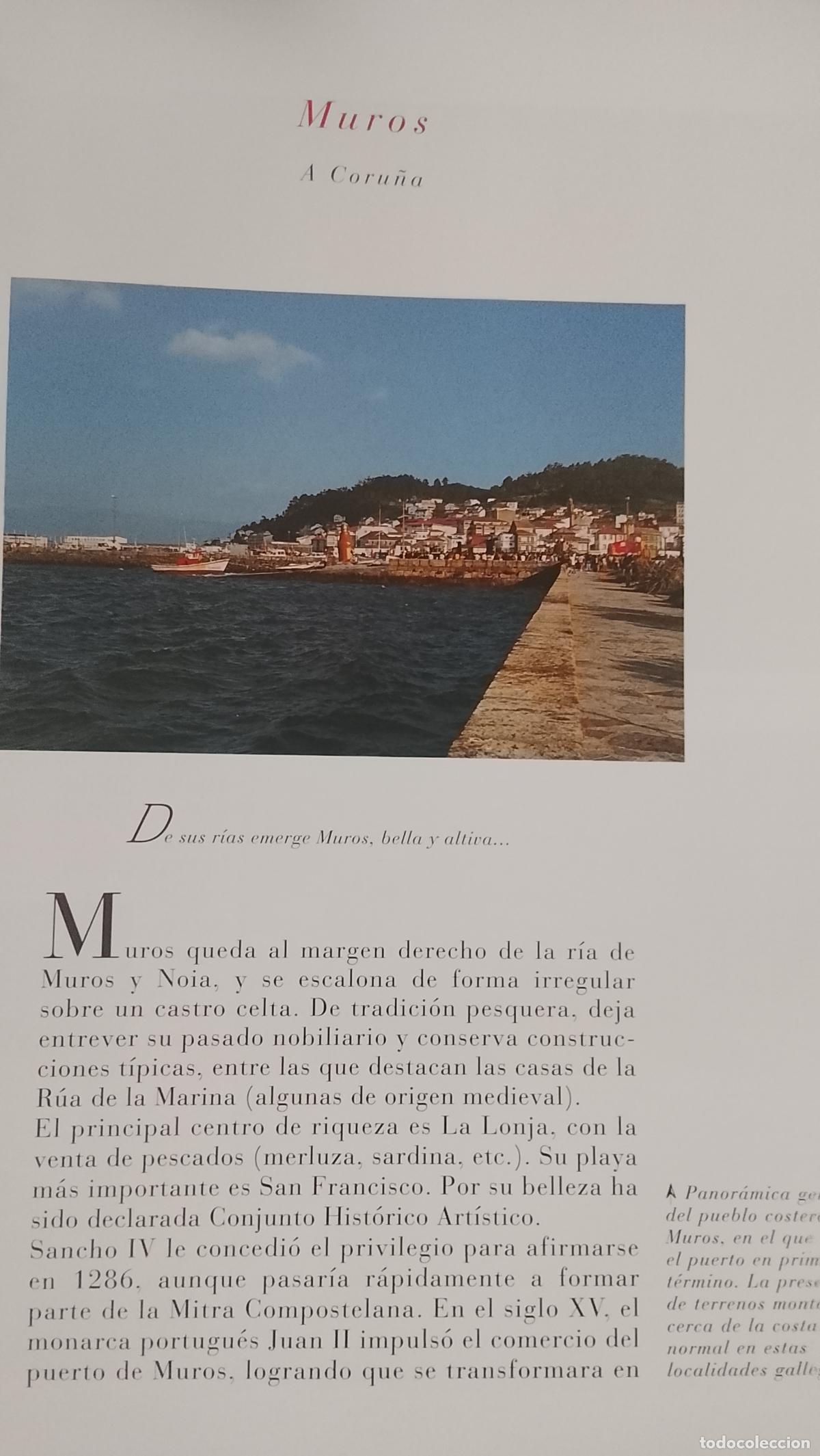 Otros Art&iacute;culos de Coleccionismo en Papel: INFORMACION GRAFICA 2 HOJAS - HISTORIA Y FOTOS A COLOR DE - A CORU&Ntilde;A - MUROS