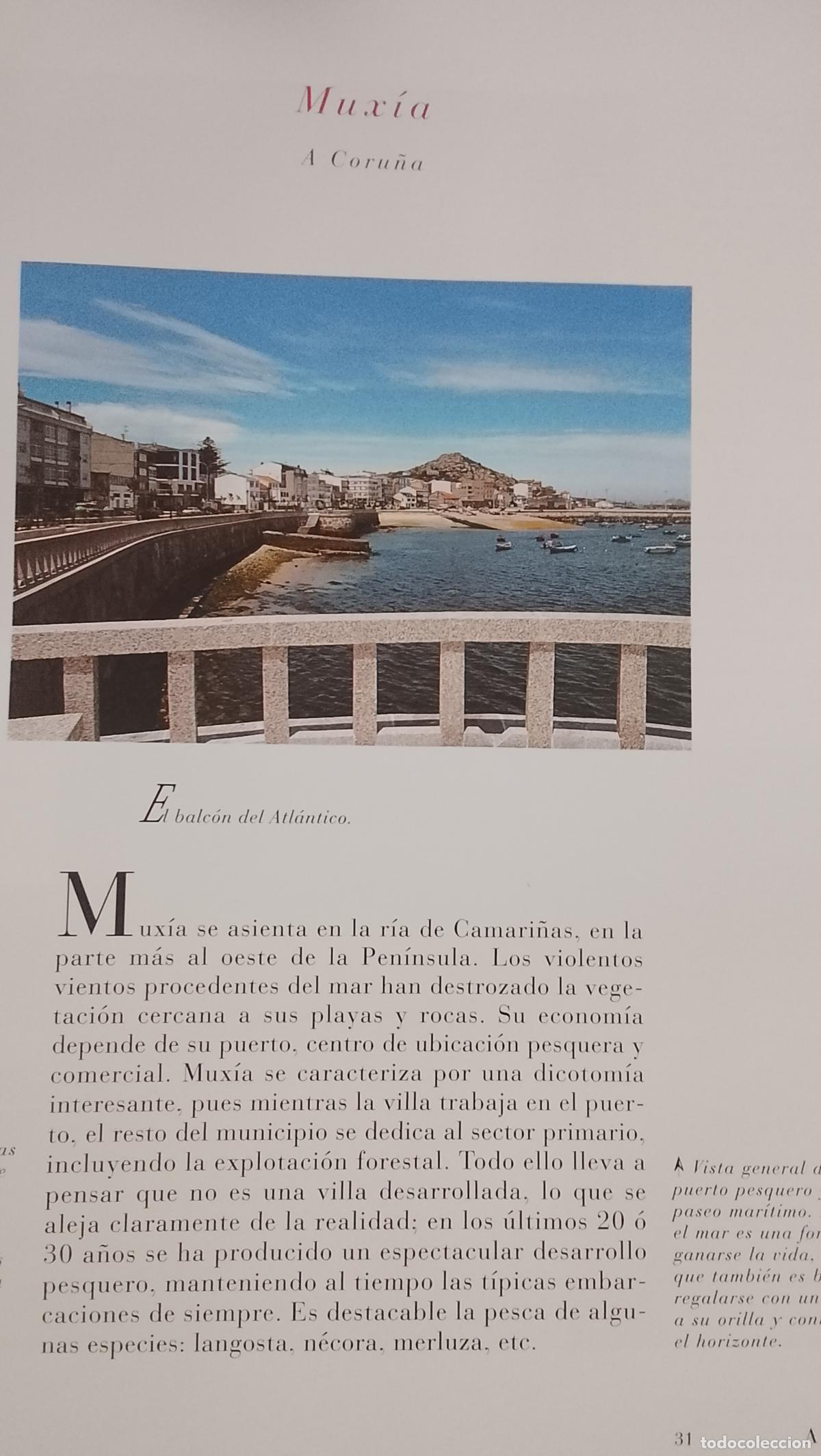Otros Art&iacute;culos de Coleccionismo en Papel: INFORMACION GRAFICA 2 HOJAS - HISTORIA Y FOTOS A COLOR DE - A CORU&Ntilde;A - MUXIA
