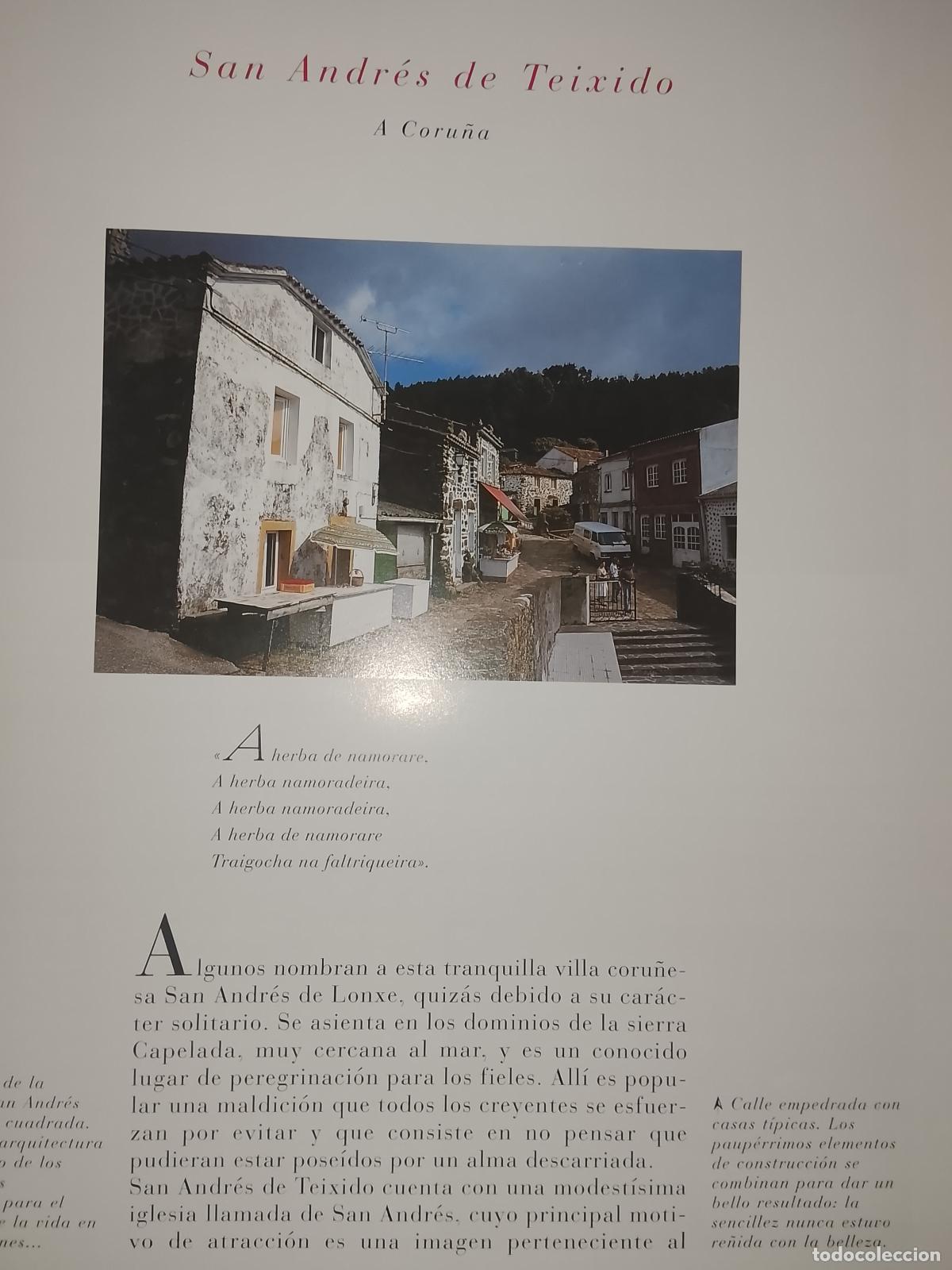 Otros Art&iacute;culos de Coleccionismo en Papel: INFORMACION GRAFICA 2 HOJAS - HISTORIA Y FOTOS A COLOR DE - A CORU&Ntilde;A - SAN ANDRES DE TEIXIDO