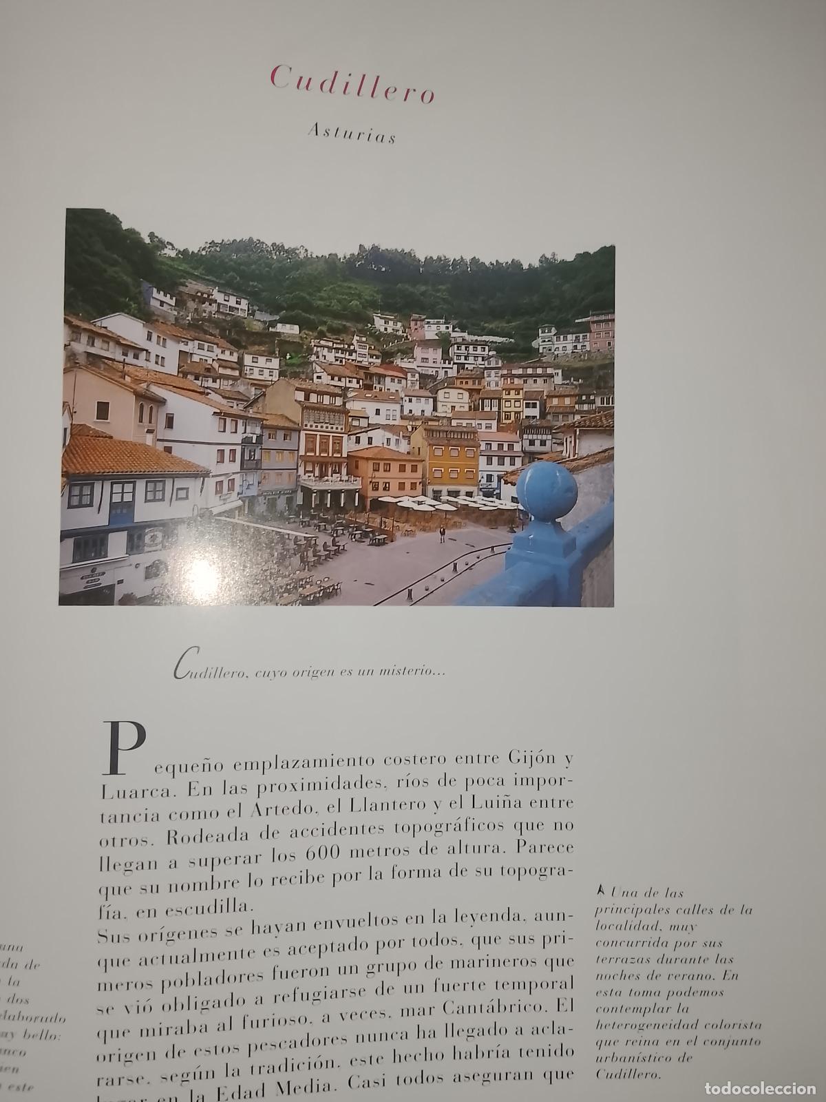Otros Art&iacute;culos de Coleccionismo en Papel: INFORMACION GRAFICA 3 HOJAS - HISTORIA Y FOTOS A COLOR DE - ASTURIAS - CUDILLERO