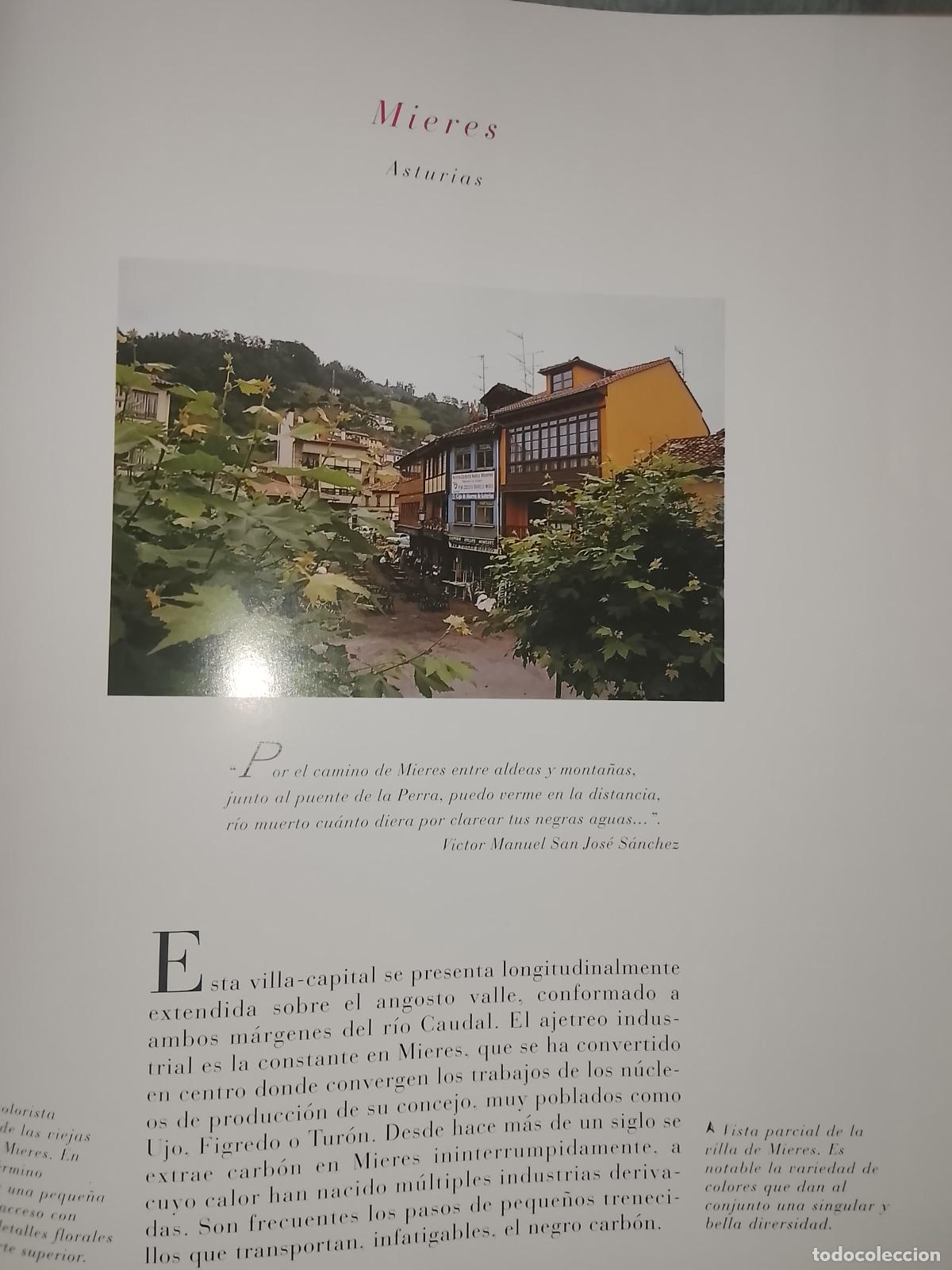 Otros Art&iacute;culos de Coleccionismo en Papel: INFORMACION GRAFICA 3 HOJAS - HISTORIA Y FOTOS A COLOR DE - ASTURIAS - MIERES