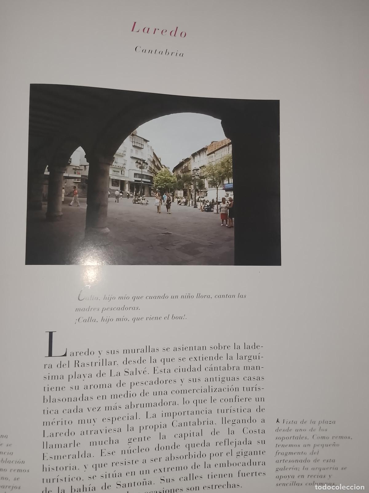 Otros Art&iacute;culos de Coleccionismo en Papel: INFORMACION GRAFICA 3 HOJAS - HISTORIA Y FOTOS A COLOR DE - CANTABRIA - LAREDO