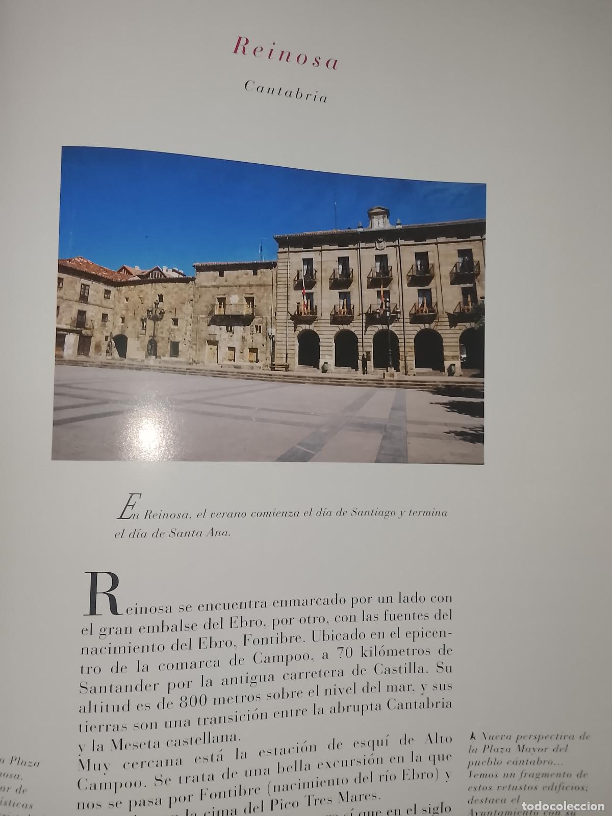 Otros Art&iacute;culos de Coleccionismo en Papel: INFORMACION GRAFICA 3 HOJAS - HISTORIA Y FOTOS A COLOR DE - CANTABRIA - REINOSA