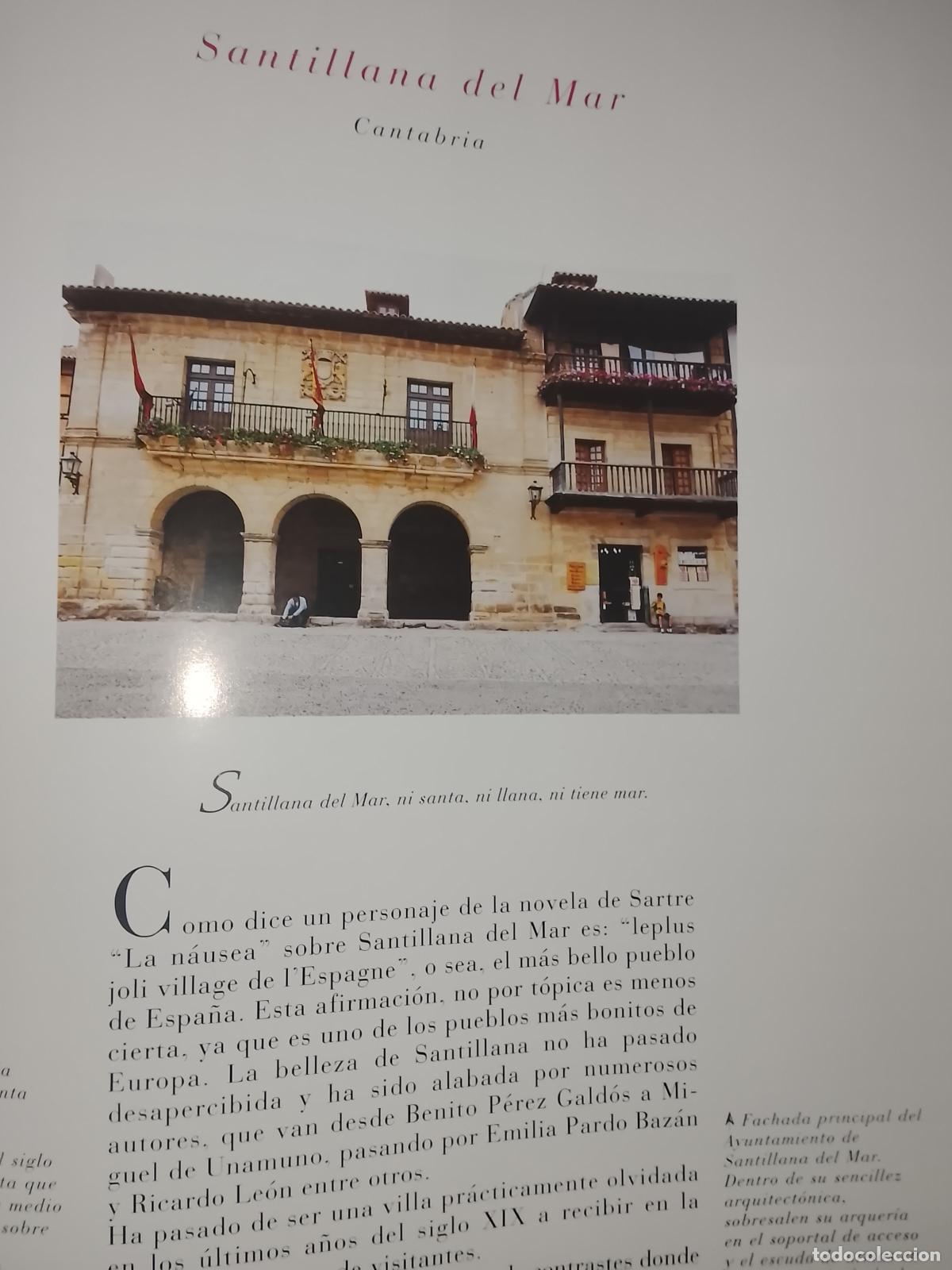Otros Art&iacute;culos de Coleccionismo en Papel: INFORMACION GRAFICA 3 HOJAS - HISTORIA Y FOTOS A COLOR DE - CANTABRIA - SANTILLANA DE MAR