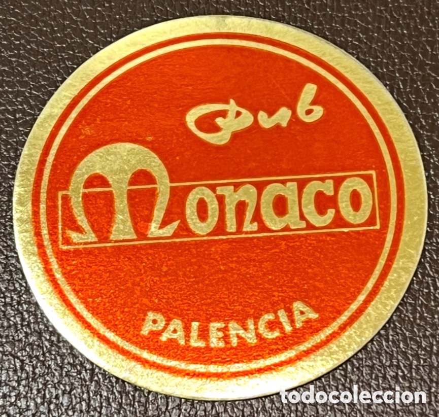 Otros Art&iacute;culos de Coleccionismo en Papel: Posavasos. Pub M&Oacute;NACO. Palencia. A&ntilde;os 70.