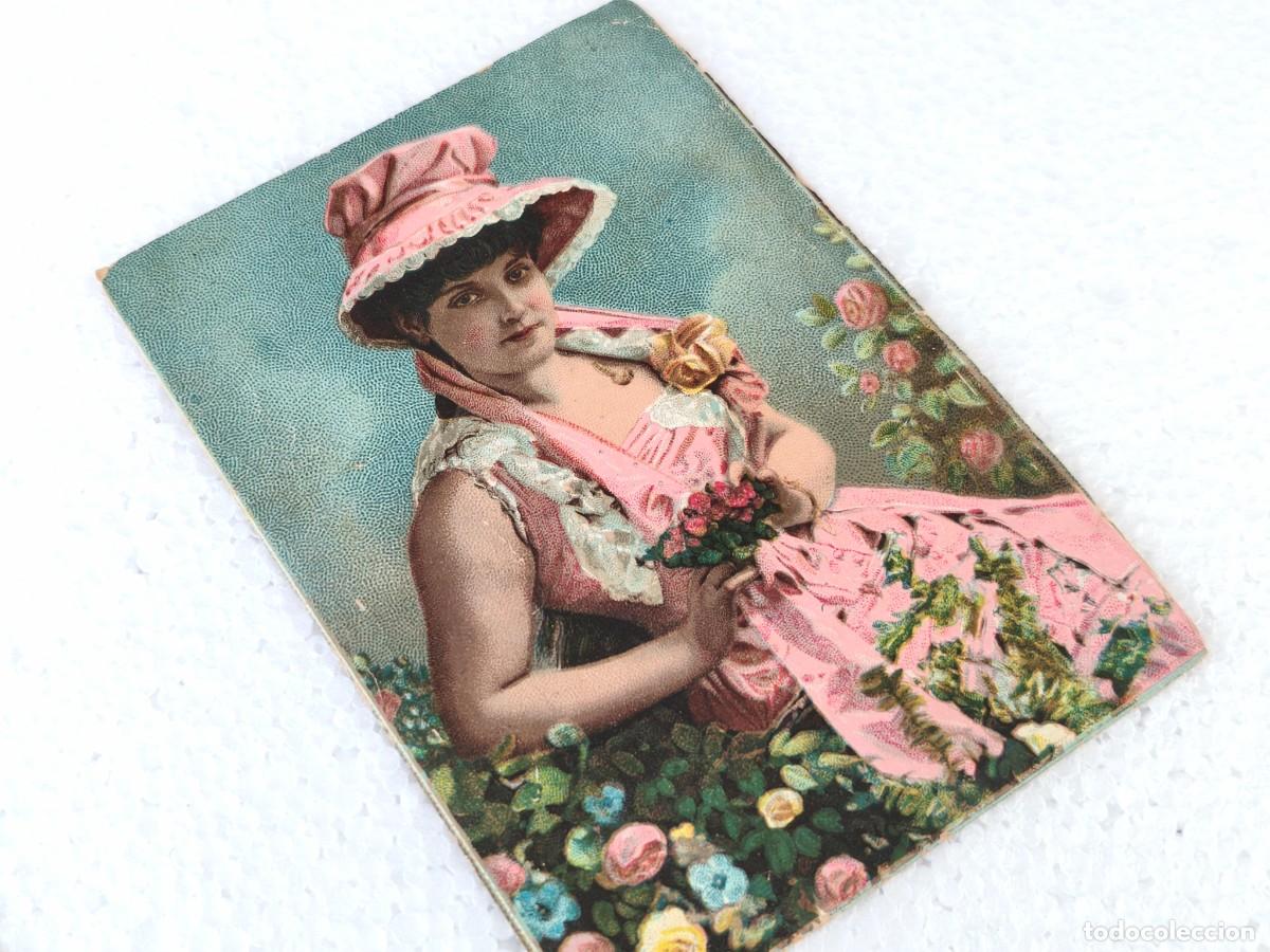 Otros Art&iacute;culos de Coleccionismo en Papel: Tarjeta Antigua Antonio Anglada - Barcelona c. 1880 - dentista medico cirujano plaza santa M&oacute;nica