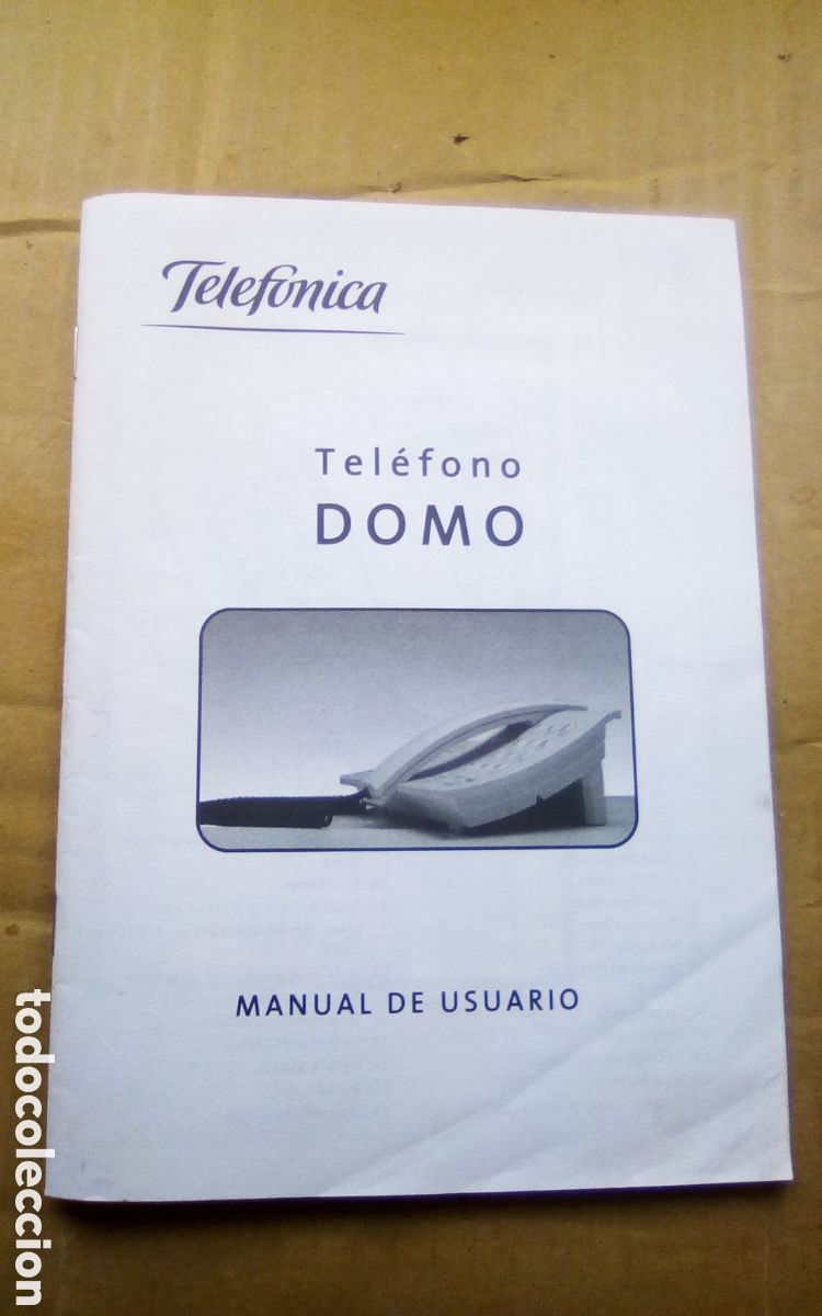 Otros Art&iacute;culos de Coleccionismo en Papel: Manual de usuario tel&eacute;fono DOMO de Telef&oacute;nica. A&ntilde;o 2000.