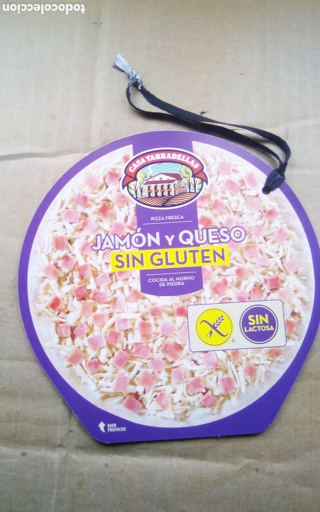 Otros Art&iacute;culos de Coleccionismo en Papel: Publicidad pizzas Casa Tarradellas. Mide 16 cm.