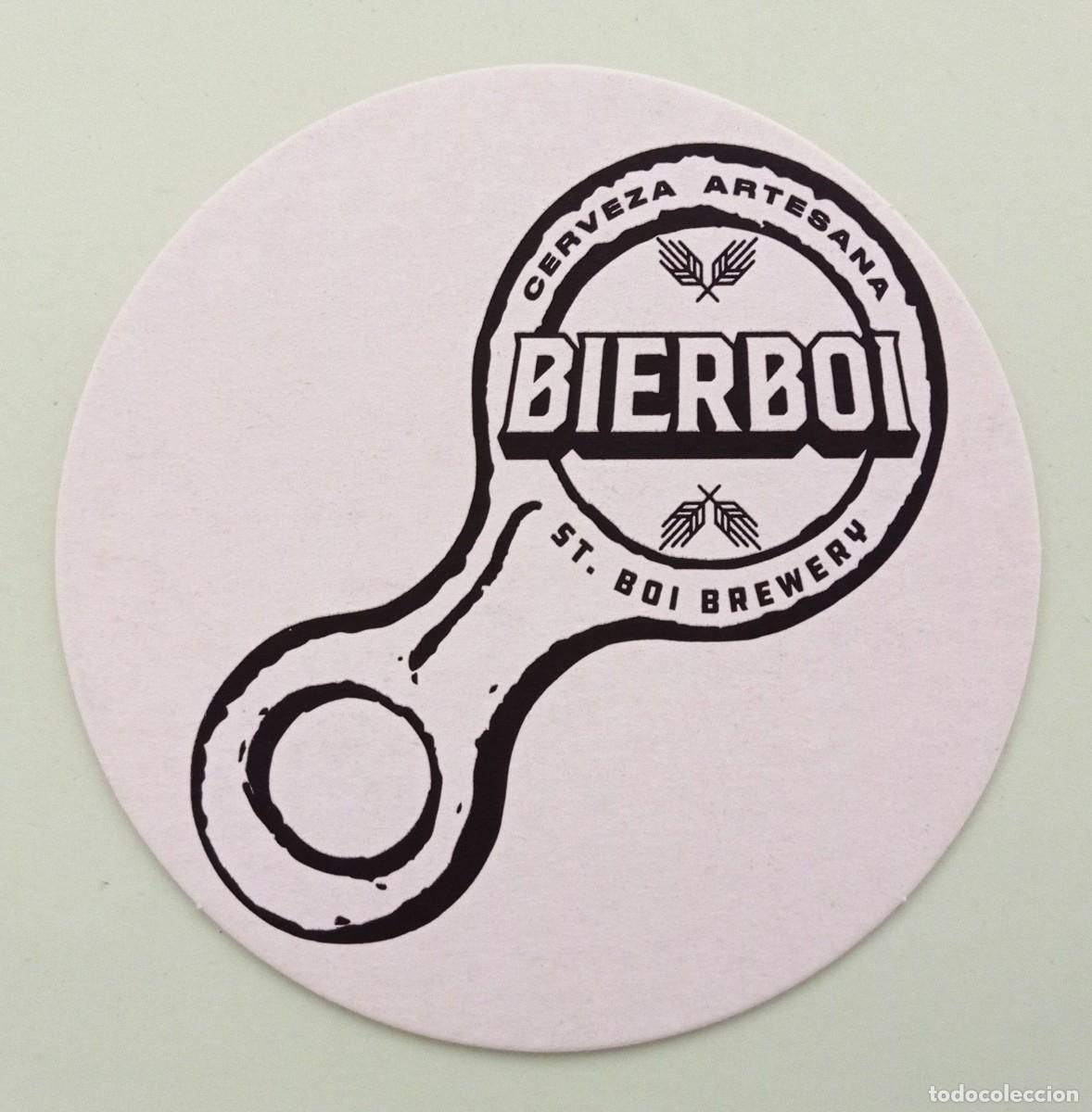 Otros Art&iacute;culos de Coleccionismo en Papel: POSAVASO FERIA DE LA CERVEZA ARTESANA DEL HOSPITALET 2026 - CERVEZA BIERBOI (ESPA&Ntilde;A)