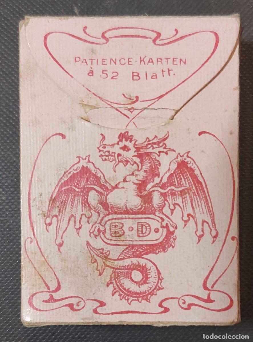 Otros Art&iacute;culos de Coleccionismo en Papel: BARAJA NAIPES MINIATURA ANTIGUOS. MARCA B. DONDORF. ALEMANIA.