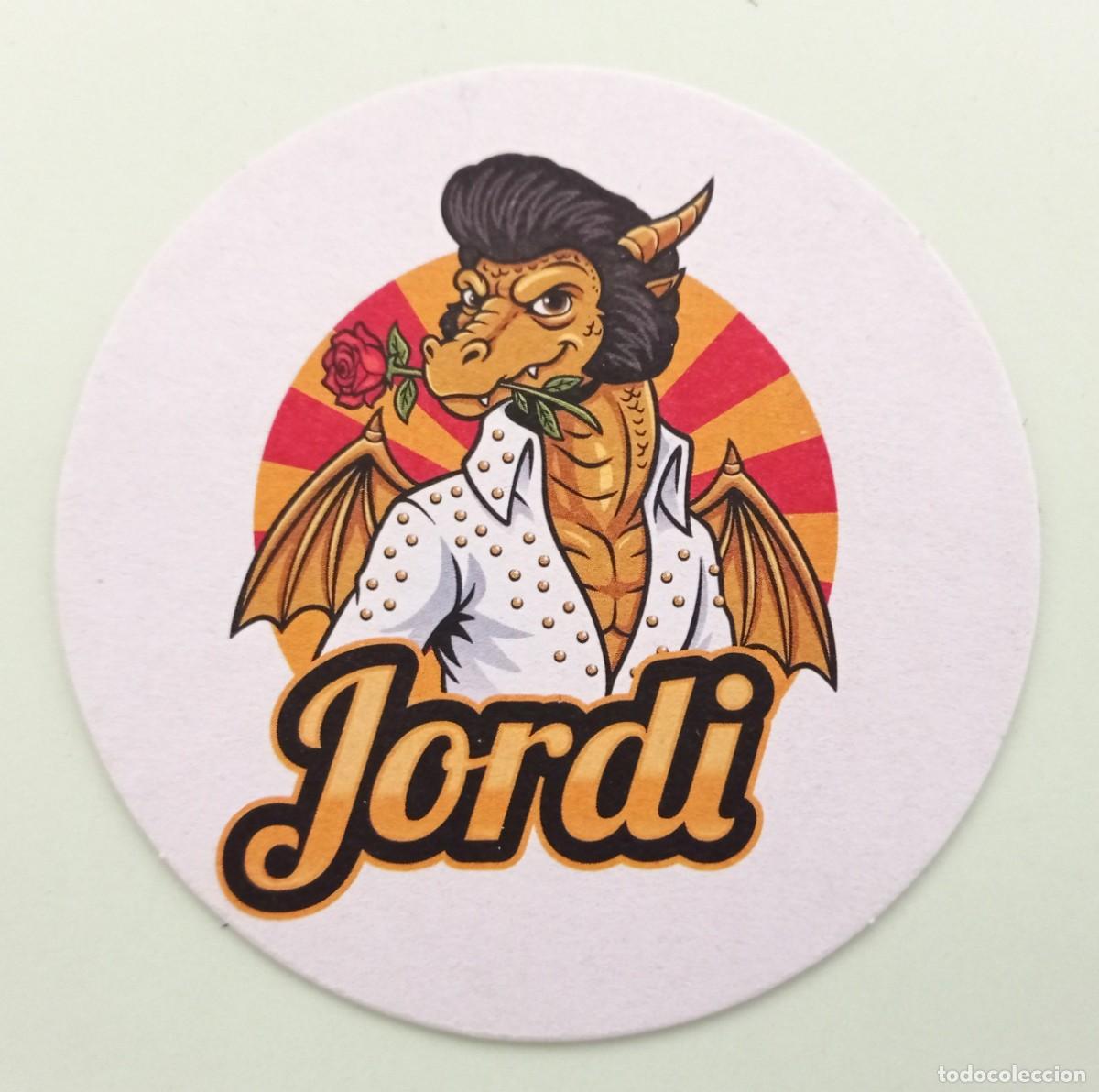 Otros Art&iacute;culos de Coleccionismo en Papel: POSAVASO FERIA DE LA CERVEZA ARTESANA DEL HOSPITALET 2026 - DRAG&Oacute;N ''JORDI'' (ESPA&Ntilde;A)