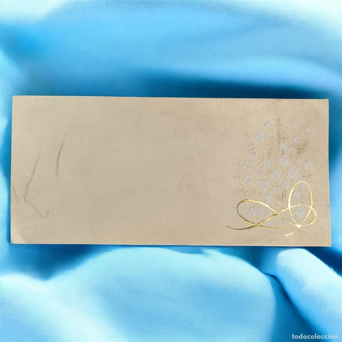 Otros Art&iacute;culos de Coleccionismo en Papel: A&ntilde;o 1978 - Antigua Invitaci&oacute;n de Boda