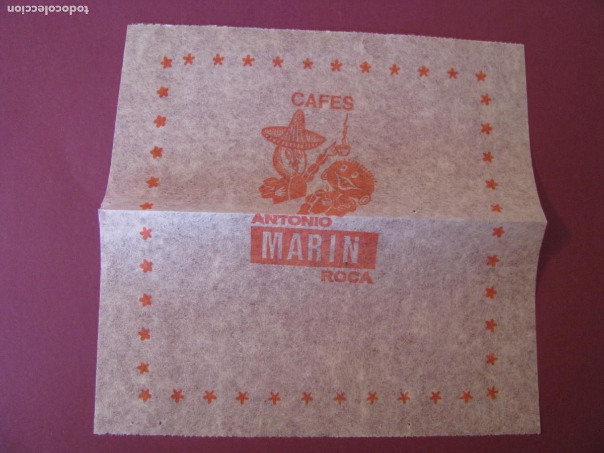 Otros Art&iacute;culos de Coleccionismo en Papel: ANTIGUA SERVILLETA DE PAPEL. CAFES ANTONIO MARIN ROCA