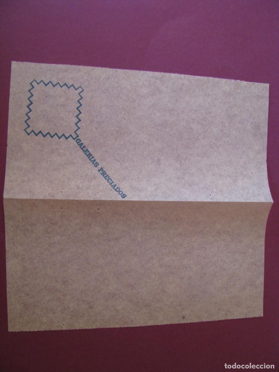 Otros Art&iacute;culos de Coleccionismo en Papel: ANTIGUA SERVILLETA DE PAPEL. GALERIAS PRECIADOS