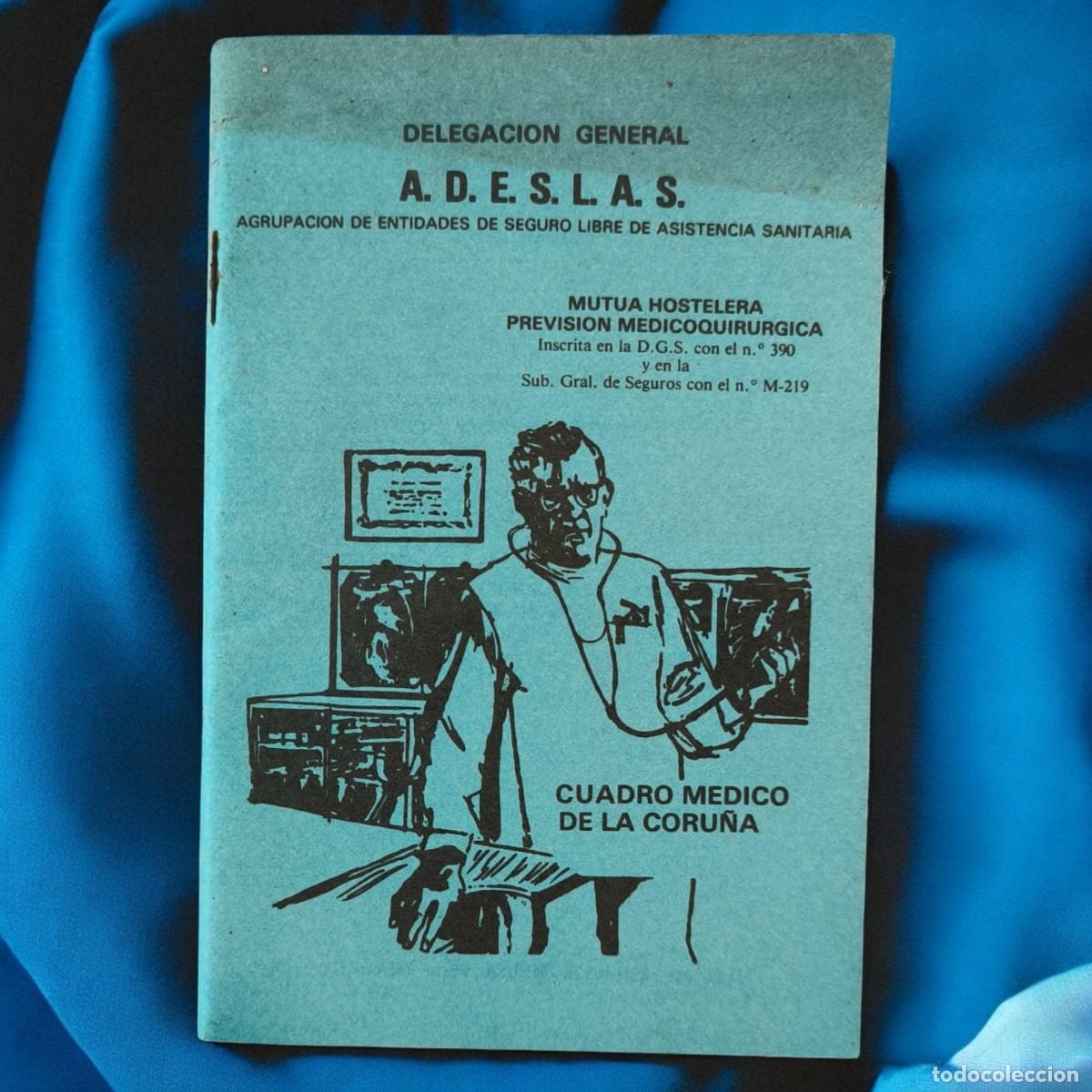 Otros Art&iacute;culos de Coleccionismo en Papel: A&ntilde;os '60 - Antiguo Librillo Informativo de ADESLAS