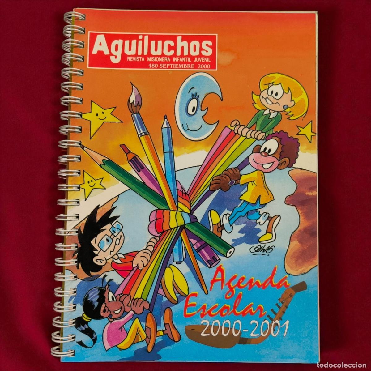 Otros Art&iacute;culos de Coleccionismo en Papel: Agenda Escolar Aguiluchos 2000&ndash;2001 &ndash; Revista Misionera Infantil Juvenil N&ordm; 480