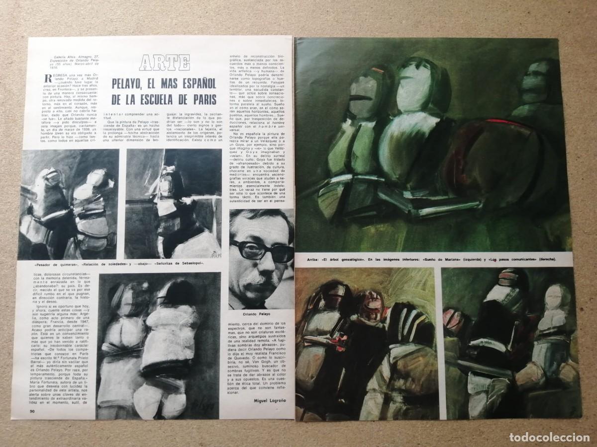 Otros Art&iacute;culos de Coleccionismo en Papel: REPORTAJE. PELAYO, EL MAS ESPA&Ntilde;OL DE LA ESCUELA DE PARIS
