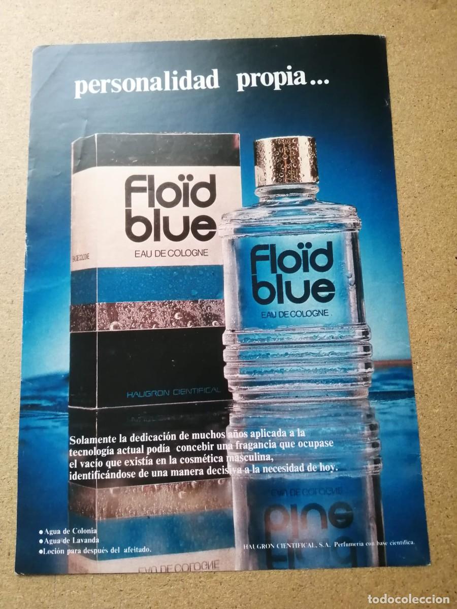 Otros Art&iacute;culos de Coleccionismo en Papel: ANUNCIO. EAU DE COLOGNE FLO&Iuml;D BLUE