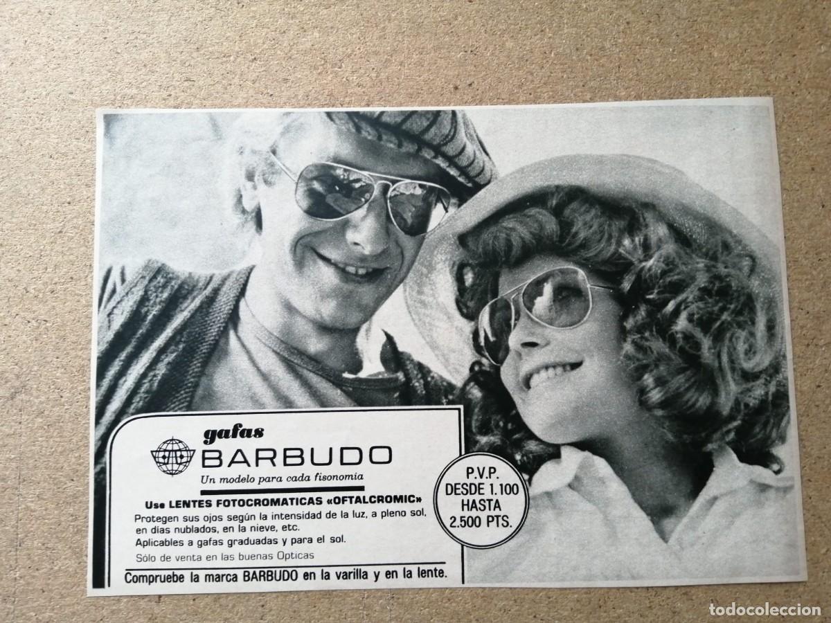 Otros Art&iacute;culos de Coleccionismo en Papel: ANUNCIO. GAFAS BARBUDO
