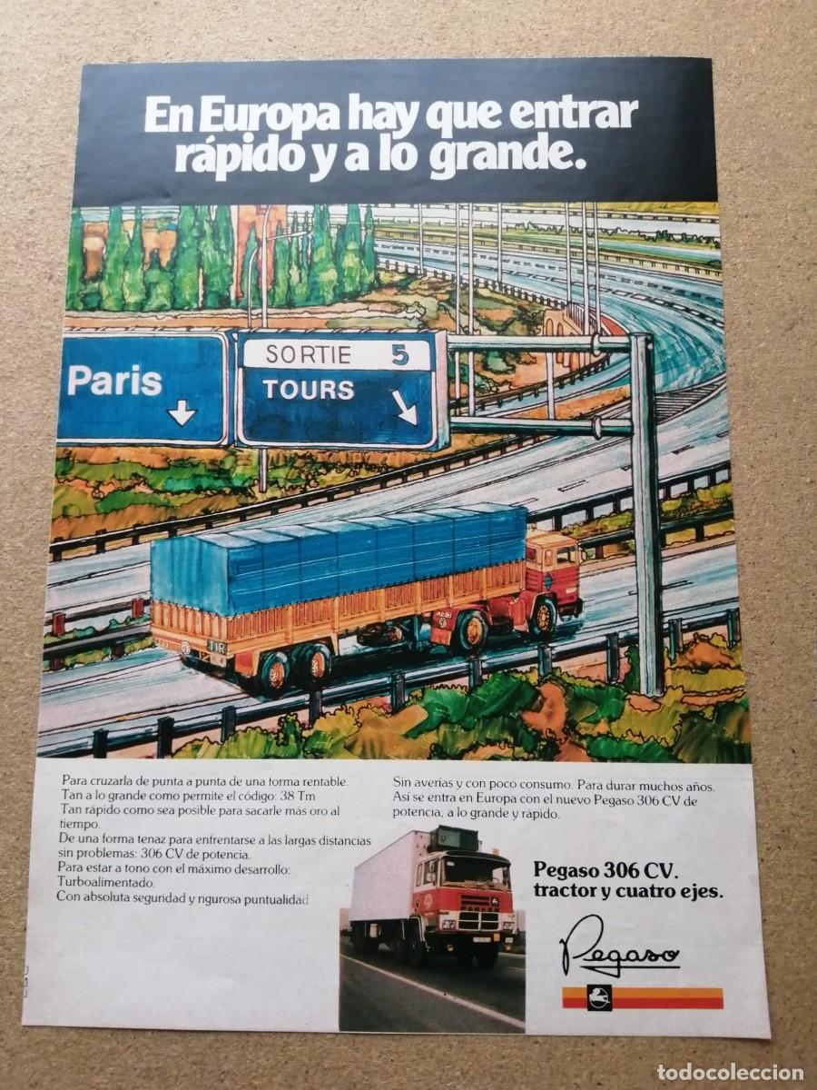 Paper Collecting Others: ANUNCIO. PEGASO 306 CV TRACTOR Y CUATRO EJES