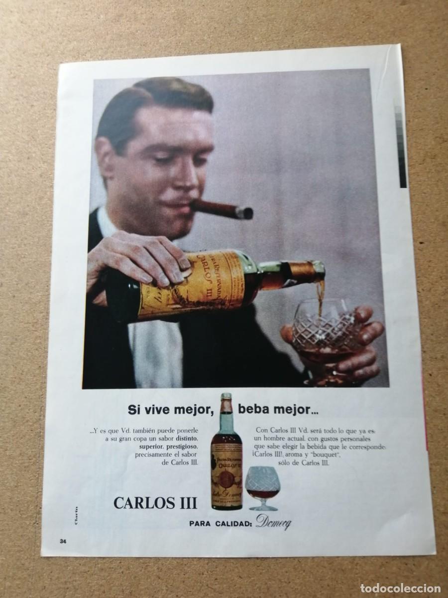 Otros Art&iacute;culos de Coleccionismo en Papel: ANUNCIO. BRANDY CARLOS III