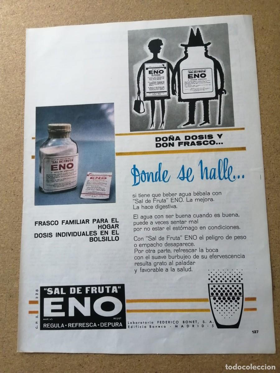 Otros Art&iacute;culos de Coleccionismo en Papel: ANUNCIO. SAL DE FRUTAS ENO (A&Ntilde;OS 70)