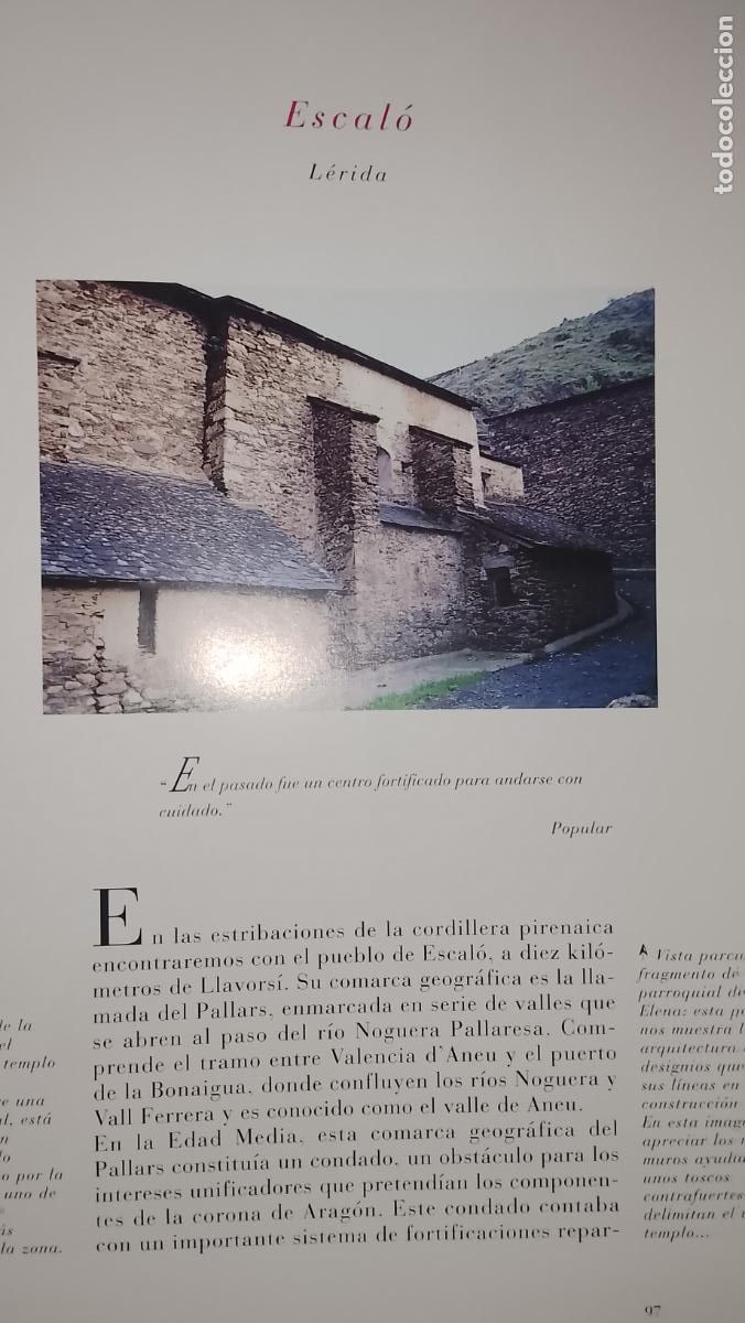 Otros Art&iacute;culos de Coleccionismo en Papel: INFORMACION GRAFICA 2 HOJAS - HISTORIA Y FOTOS A COLOR DE - LERIDA - ESCALO