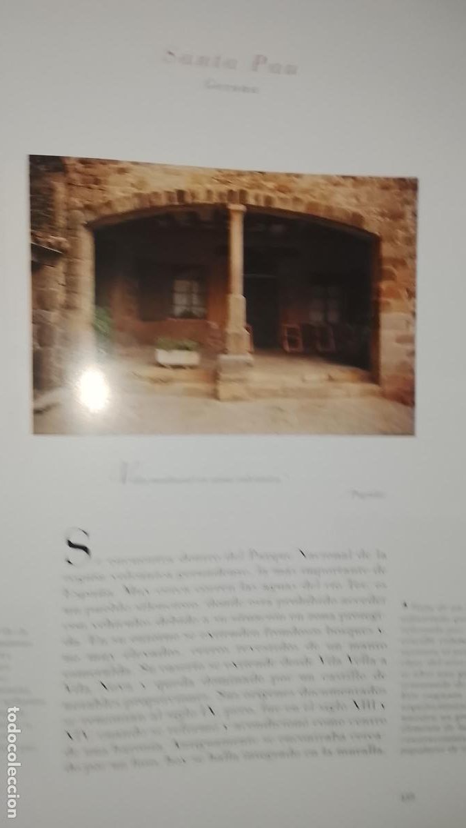 Otros Art&iacute;culos de Coleccionismo en Papel: INFORMACION GRAFICA 2 HOJAS - HISTORIA Y FOTOS A COLOR DE - GERONA - SANTA PAU