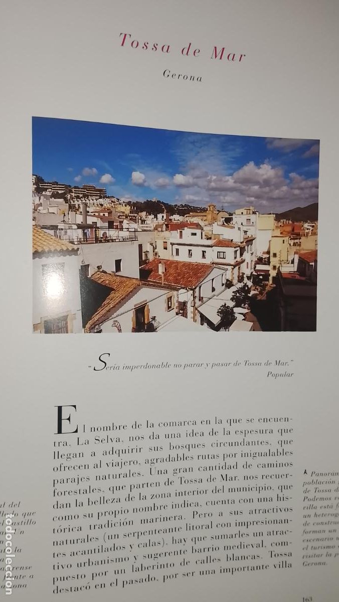 Otros Art&iacute;culos de Coleccionismo en Papel: INFORMACION GRAFICA 3 HOJAS - HISTORIA Y FOTOS A COLOR DE - GERONA - TOSSA DE MAR