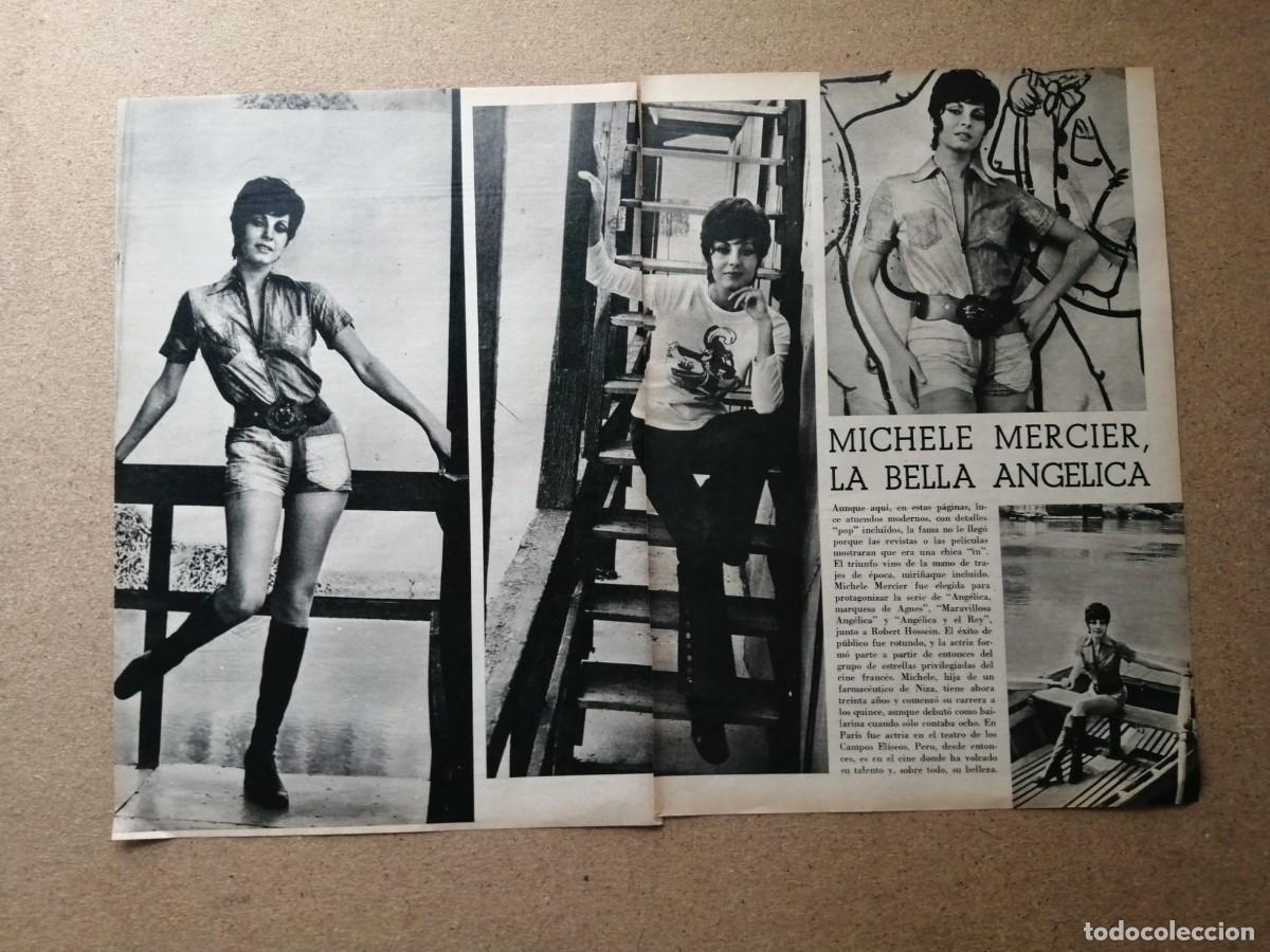 Otros Art&iacute;culos de Coleccionismo en Papel: REPORTAJE. MICHELLE MERCIER, LA BELLA ANGELICA