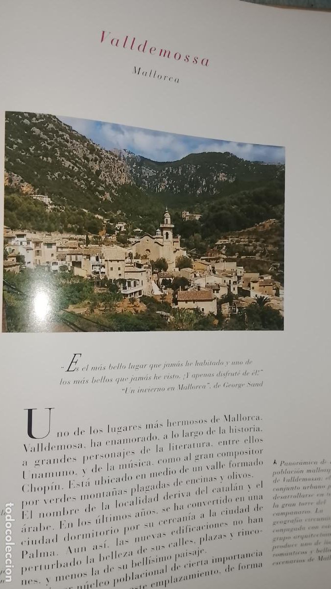 Otros Art&iacute;culos de Coleccionismo en Papel: INFORMACION GRAFICA 3 HOJAS - HISTORIA Y FOTOS A COLOR DE - MALLORCA - VALLDEMOSSA
