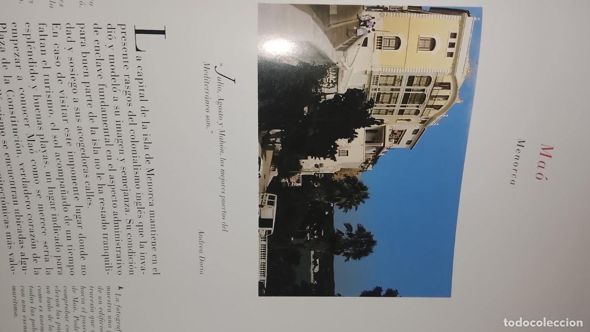 Otros Art&iacute;culos de Coleccionismo en Papel: INFORMACION GRAFICA 3 HOJAS - HISTORIA Y FOTOS A COLOR DE - MENORCA - MAO