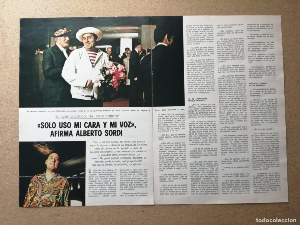 Otros Art&iacute;culos de Coleccionismo en Papel: REPORTAJE. ENTREVISTA CON ALBERTO SORDI