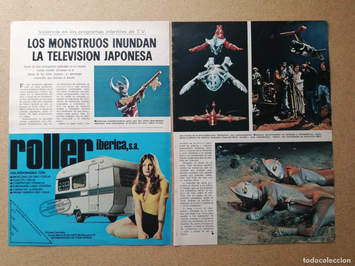 Otros Art&iacute;culos de Coleccionismo en Papel: REPORTAJE. LOS MONSTRUOS INUNDAN LA TELEVISION JAPONESA - ULTRAMAN