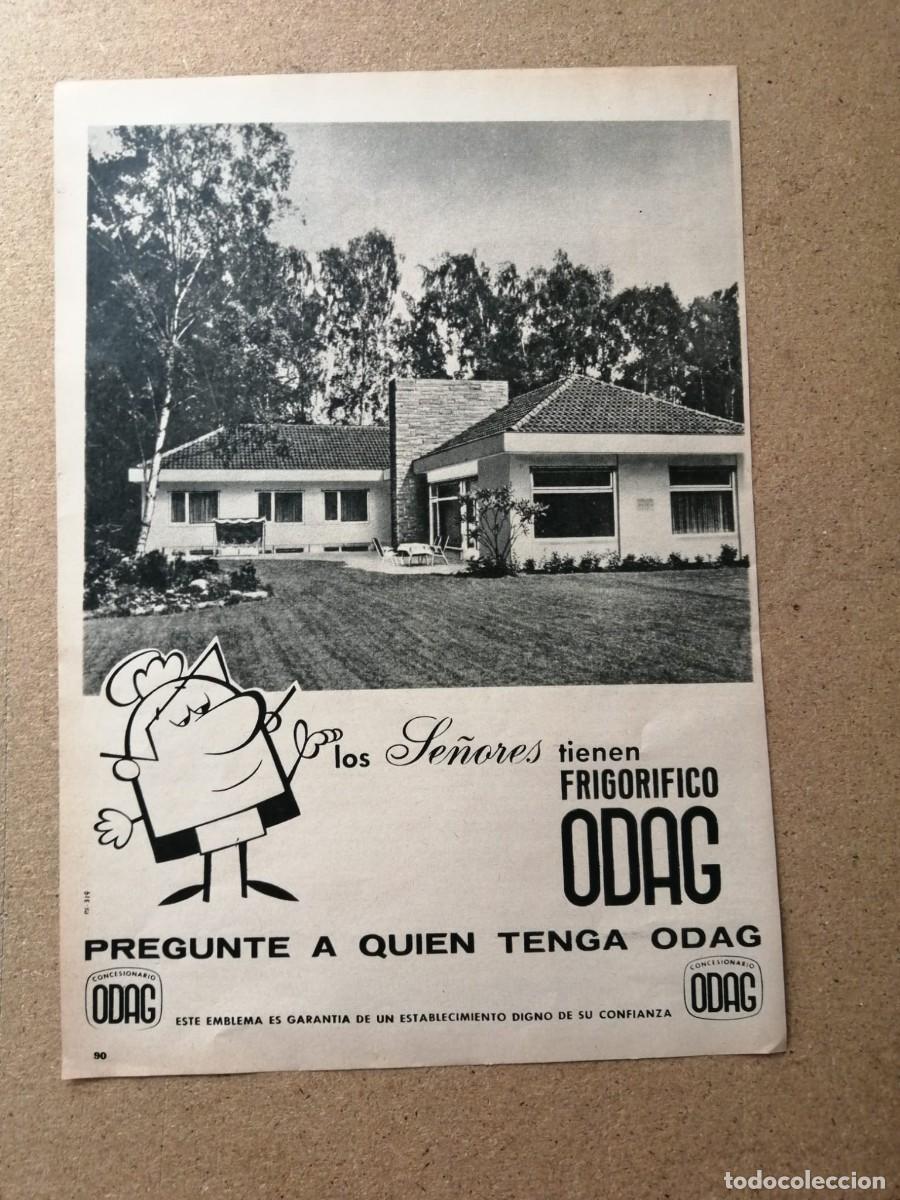 Otros Art&iacute;culos de Coleccionismo en Papel: ANUNCIO. FRIGORIFICO ODAG