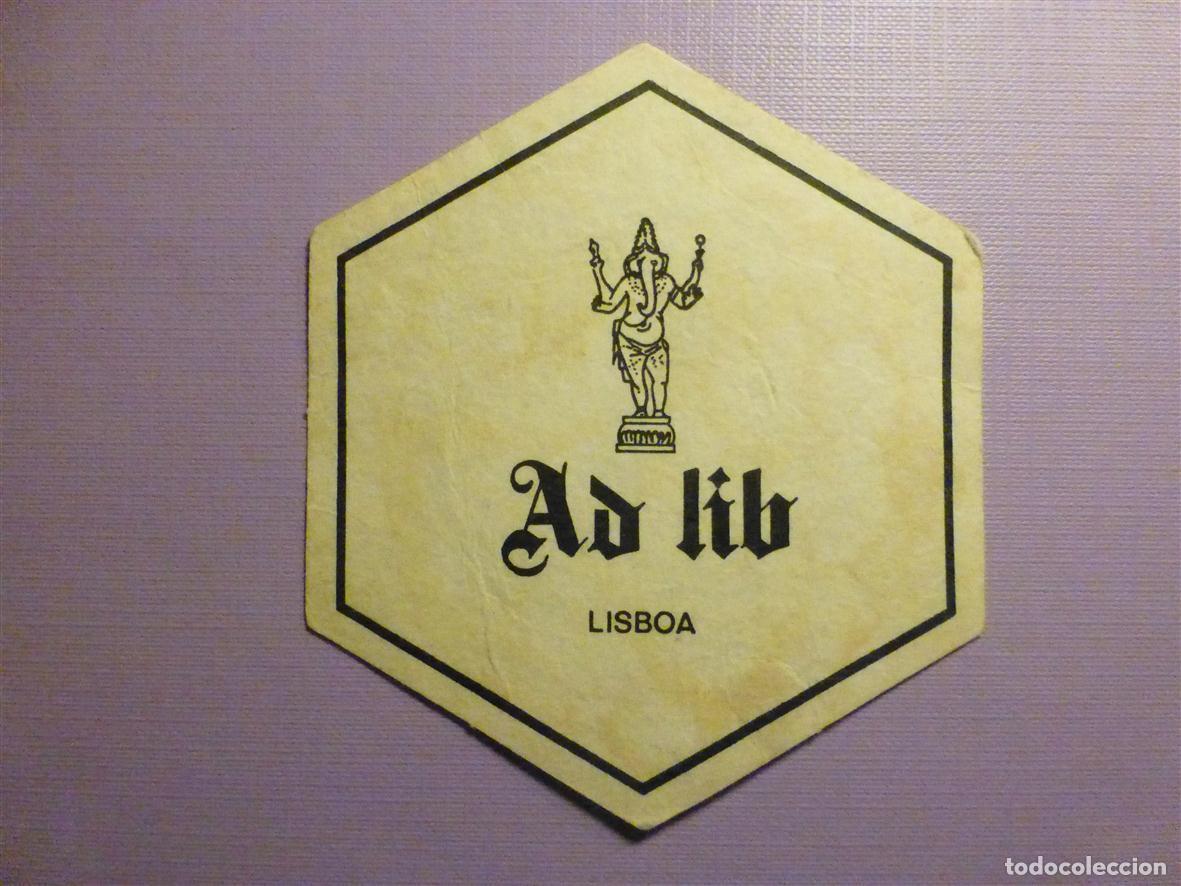 Otros Art&iacute;culos de Coleccionismo en Papel: Posavasos - Bar - Disco-PUB - Polynesian - Polinesio - Ad Lib - Lisboa -