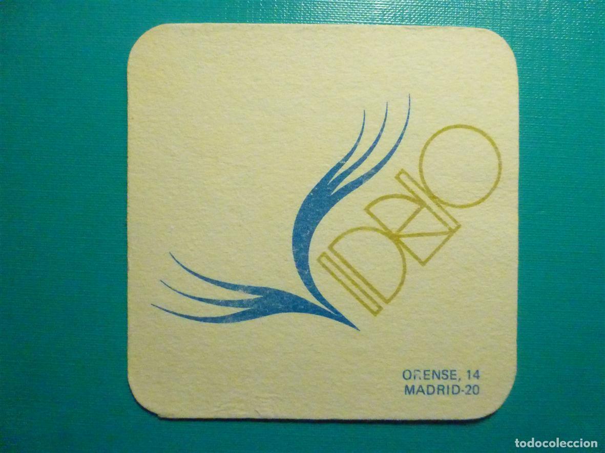 Otros Art&iacute;culos de Coleccionismo en Papel: Posavasos Pub - Disco-Bar - Discoteca - Vidrio - C/ Orense, 14 - Bajos Zona Azca - Madrid